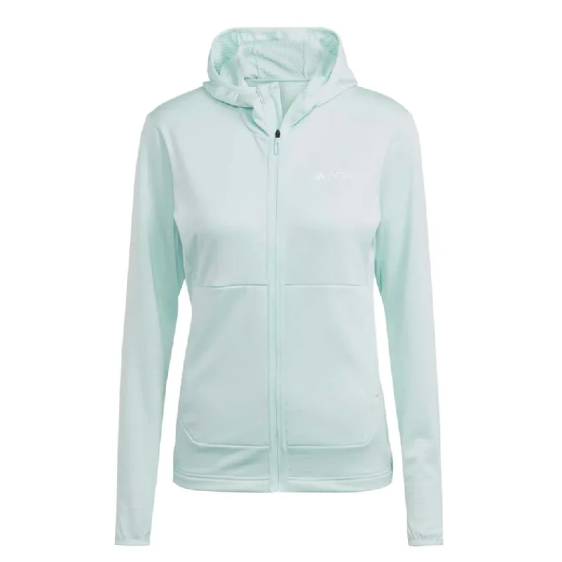 Casual Fit Wear adidas - Women's Terrex Xperior Light FLC Hooded Jacket (IB1821)