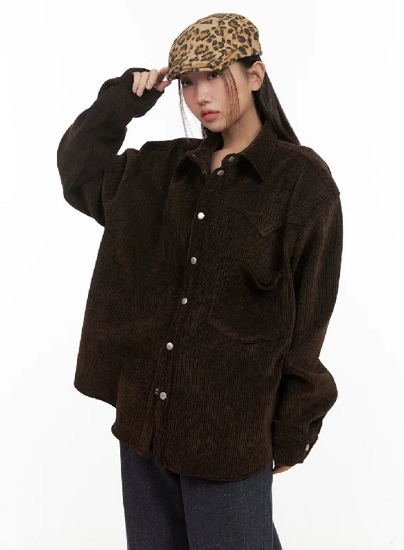 Fashion Comfort Oversize Collar Jacket CD413