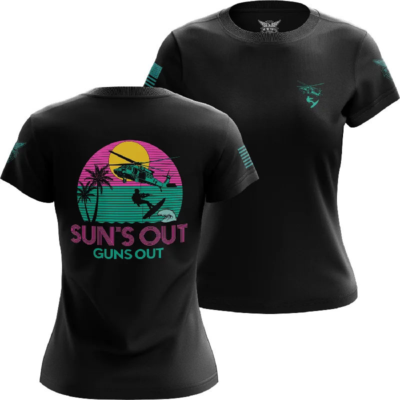 Effortless Wear Sun's Out Guns Out Women's Short Sleeve Shirt