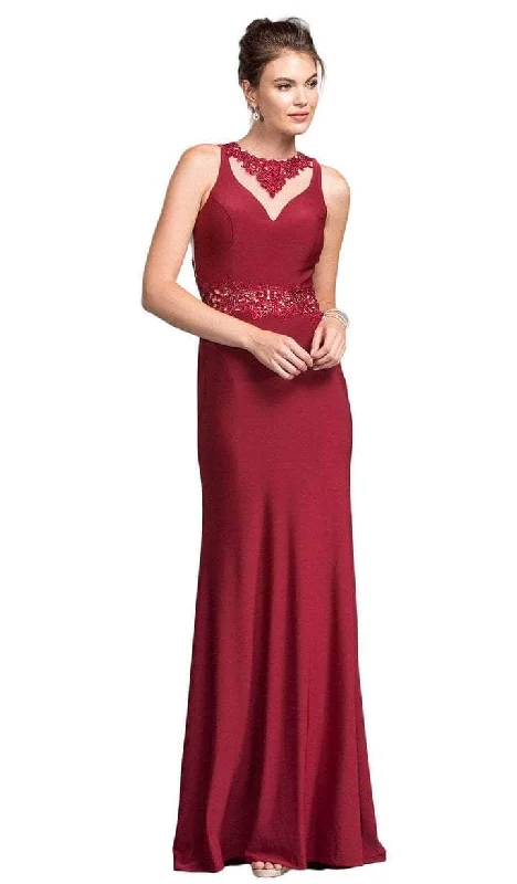 Urban Chic Trevi Collection - Sleeveless Embellished Prom Dress L1986