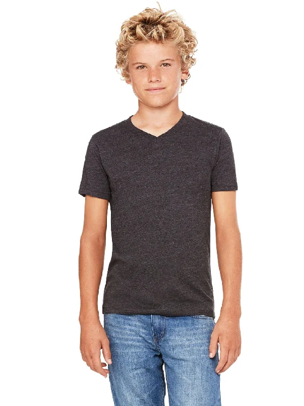 Cozy Fitting Bella+Canvas Youth V-Neck T-Shirt