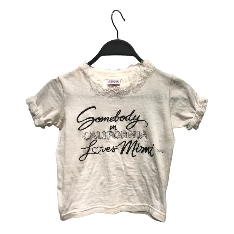 Easygoing Fashion MIMI WADE/T-Shirt/Graphic/Cotton/WHT/