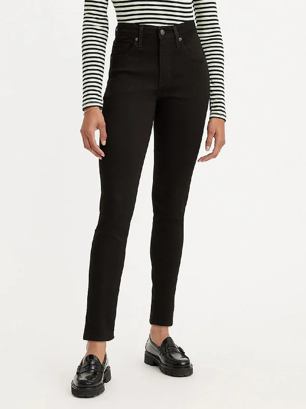 Urban Chic 721 High Rise Skinny Soft Black Jeans