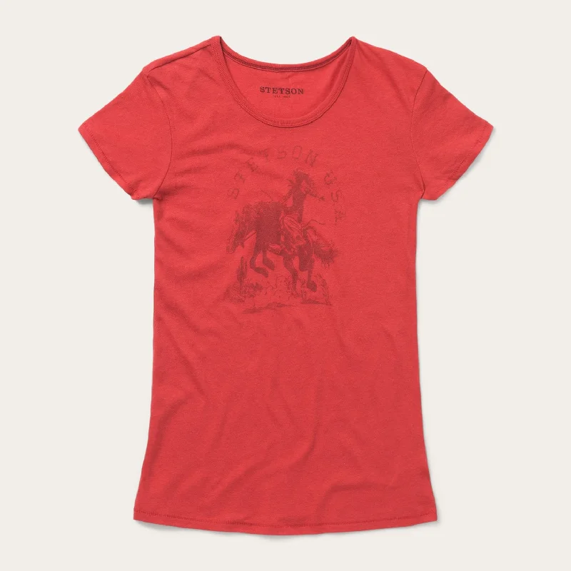 Relaxed Dresses Cowgirl Graphic Tee