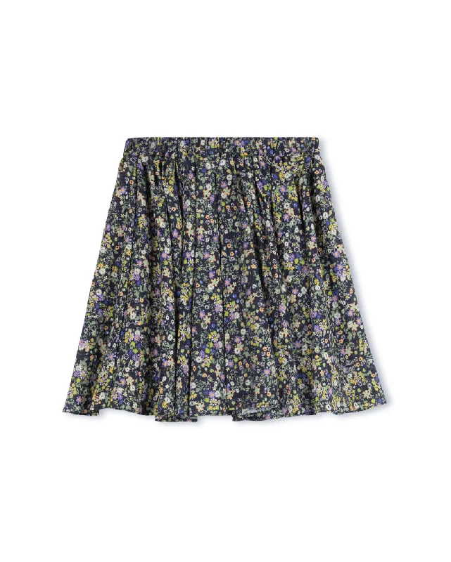 Versatile Casuals Nela - Floral Printed Skirt