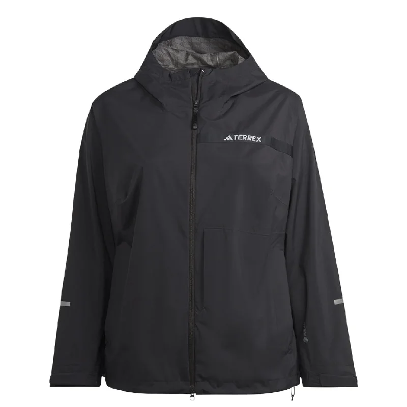 Sporty Comfort adidas - Women's Terrex Multi Rain.Rdy 2.5 Layer Jacket (Plus Size) (HM3983)