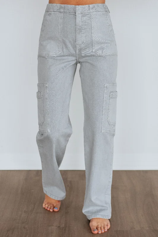 Easy Chic Aubrey KanCan Jeans - Grey