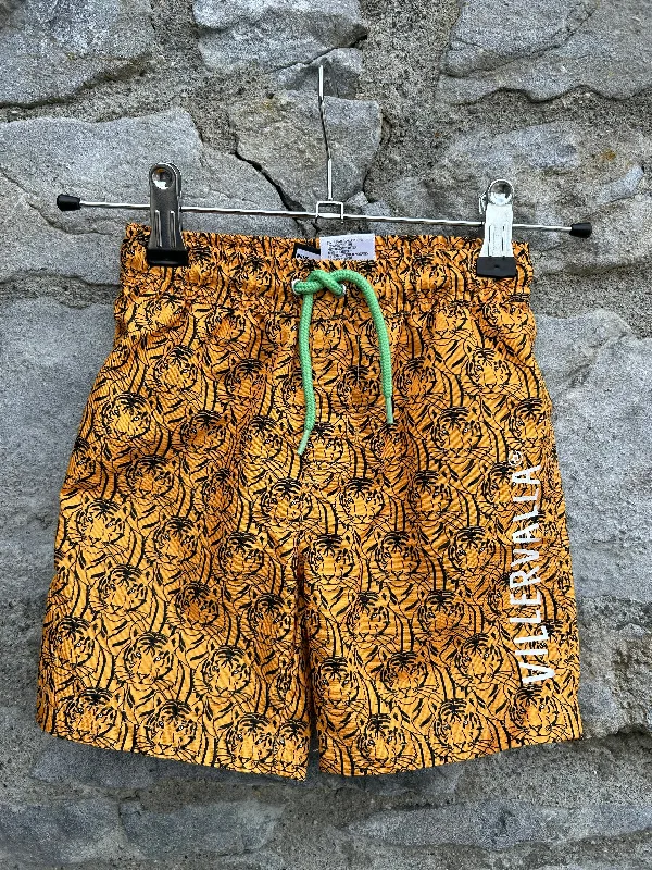 Chic Comfort Mustard tiger shorts  18-24m (86-92cm)