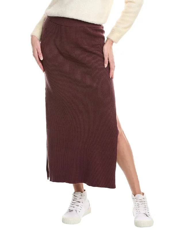 Splendid Rib Knit Skirt