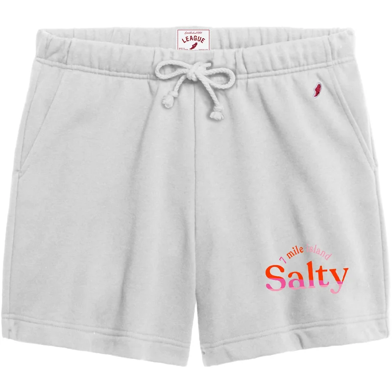 Chic Comfort Women's Salty 7 Mile Island Academy Short - White