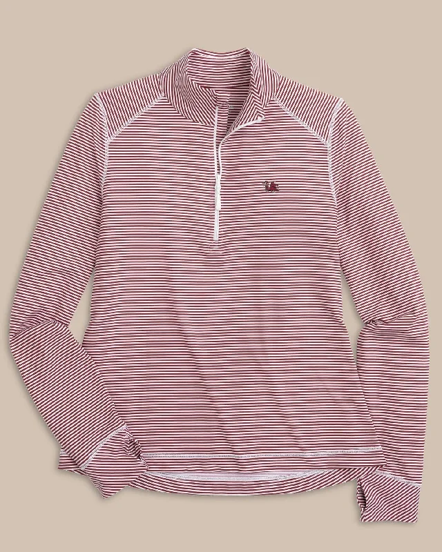 Simple Chic USC Gamecocks Runaround Quarter Zip Pull Over