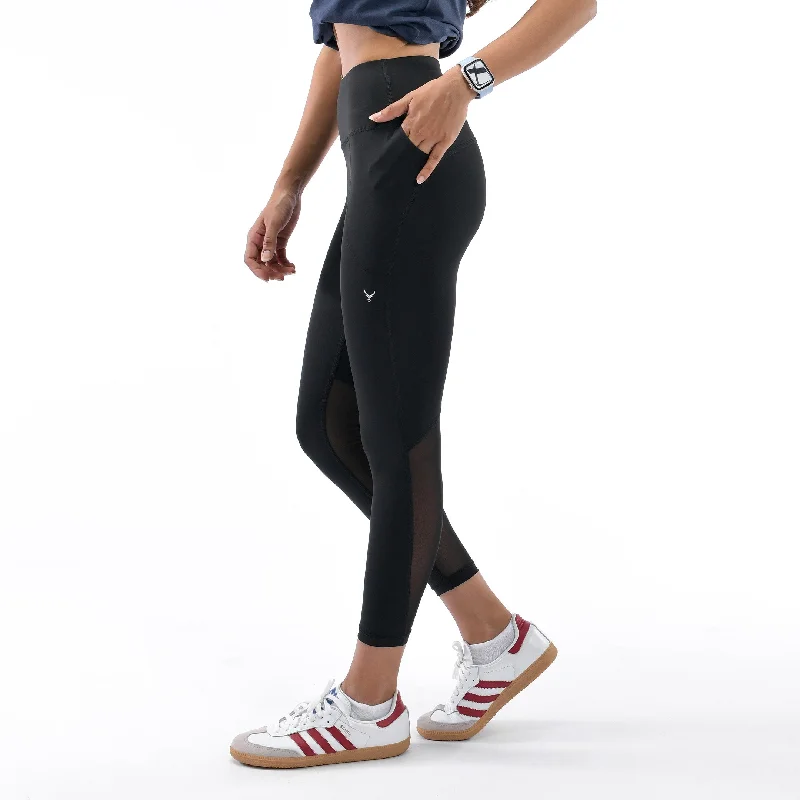 Cozy Fitting Performance Mesh Leggings