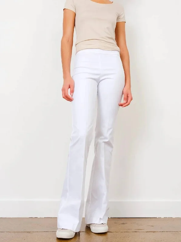 Bellini Stretch Pants In White