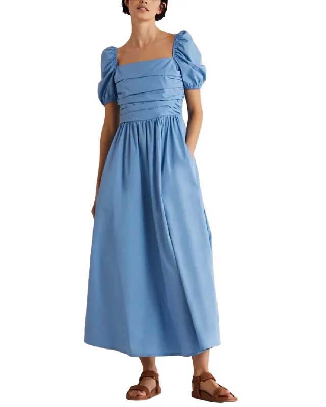 Boden Ruched Bodice Dress