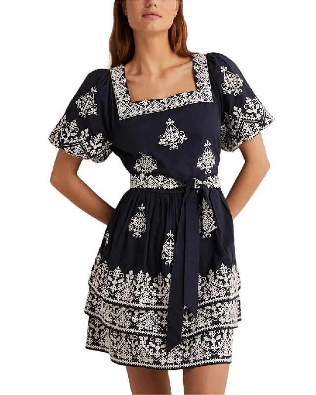 Boden Square Neck Rara Dress