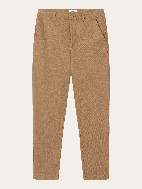 IRIS mom mid-rise chino - Brown Sugar