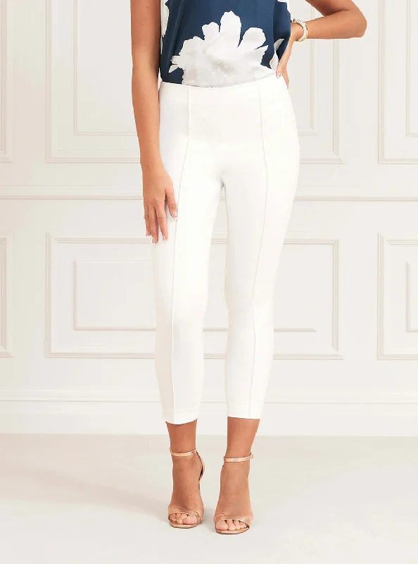 Relaxed Chic Marciano White Elle High Waist Pants