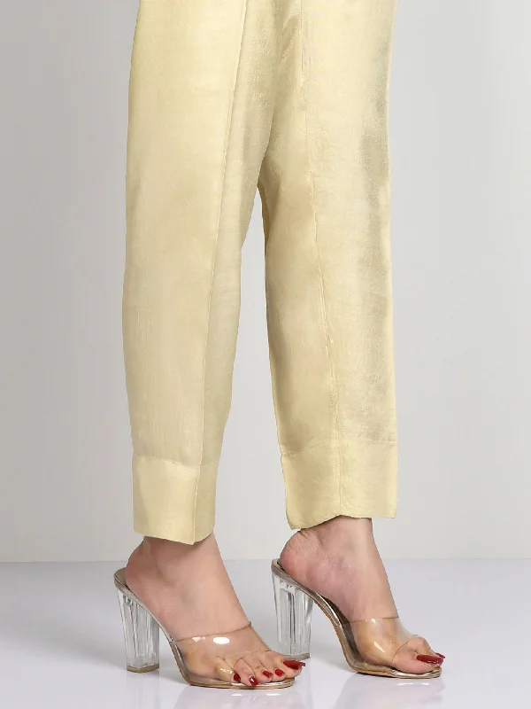 Raw Silk Trouser