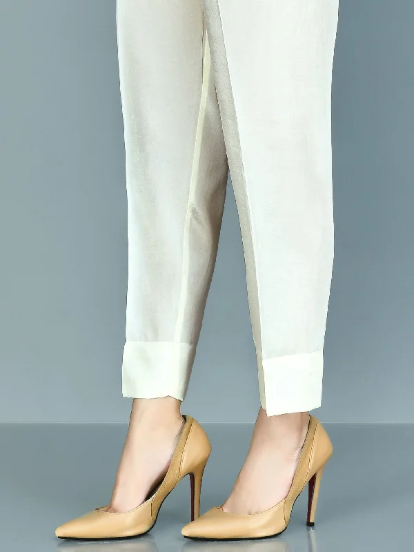 Raw Silk Trouser