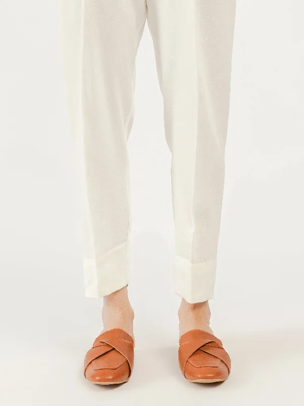 Chic Comfort Dyed Crepe Trousers(Pret)