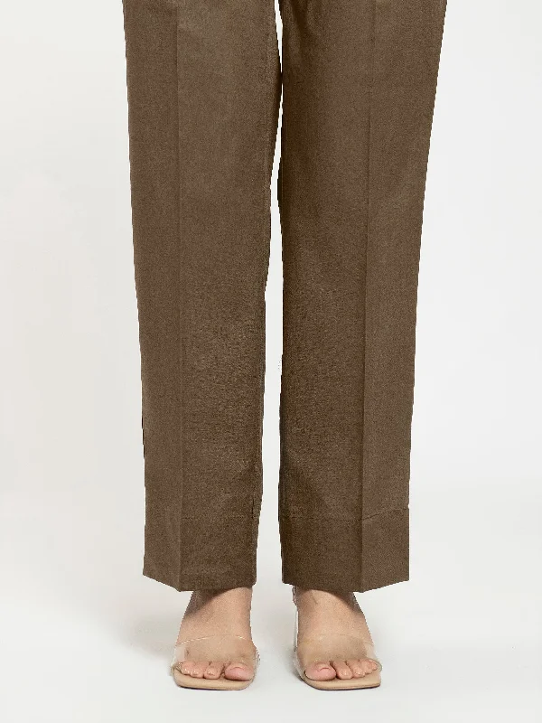 Cozy Outfit Dyed Crepe Trousers(Pret)