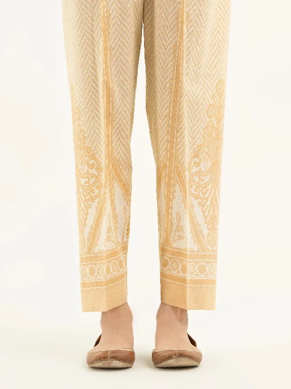 Light Comfort Printed Lawn Trousers(Pret)