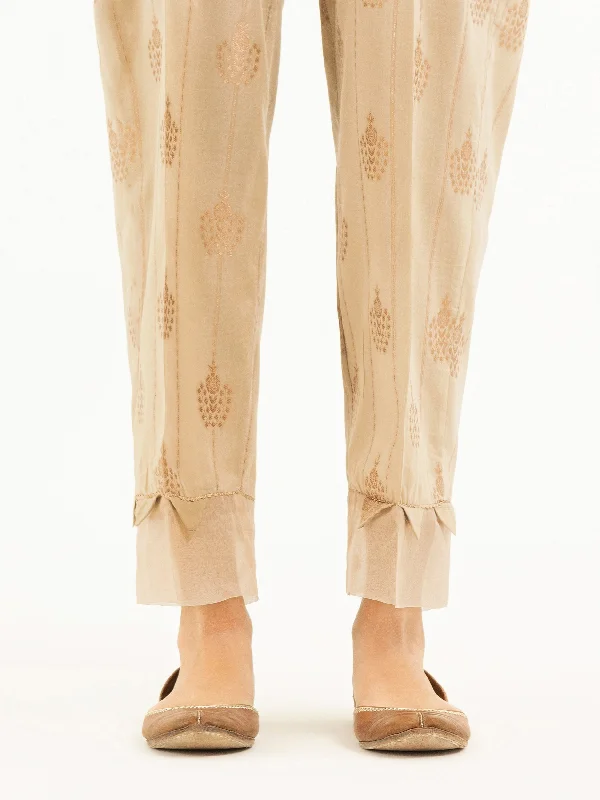 Fresh Comfort Printed Jacquard Trousers(Pret)