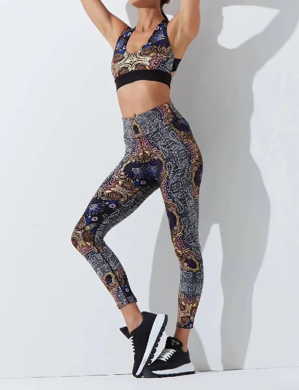 Warm Layers Gilded Legging In Multi