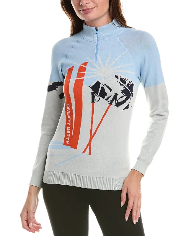 Stylish Wear Sweaty Betty Graphic Base Layer Top