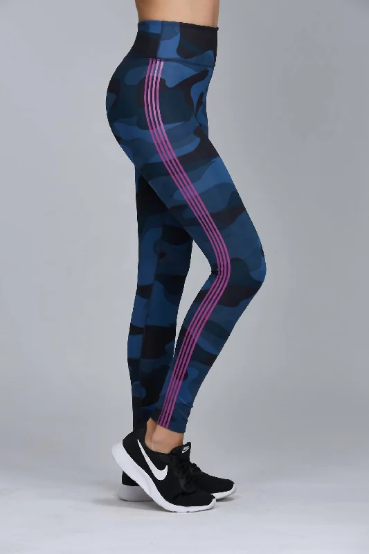 Soft Looks Warrior Legging In Blue